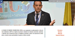 Desktop Screenshot of camaracolomborusa.com